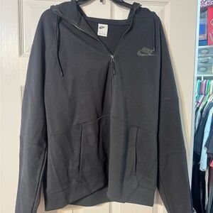 Nike Black Hooded Lightweight Jacket